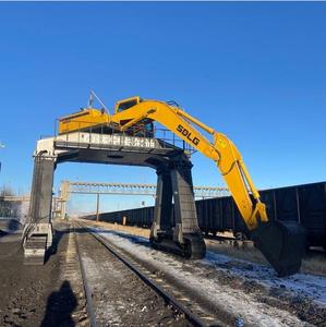 Heißer Verkauf STND Bagger Ersatzteile mit langen Beinen zum Entladen von Kohle Entladen Eisenbahn Güterwagen