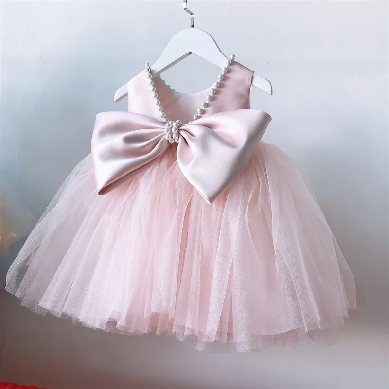 Enfants Piano modèle spectacle scène vêtements robe fleur filles mariage robes gonflées princesse fête d'anniversaire robes de soirée