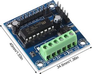1PCS L293D Mini Stepper <strong>Motor</strong> Drive <strong>Shield</strong> Module for <strong>Arduino</strong> DC4.5-25V Expansion Board Module