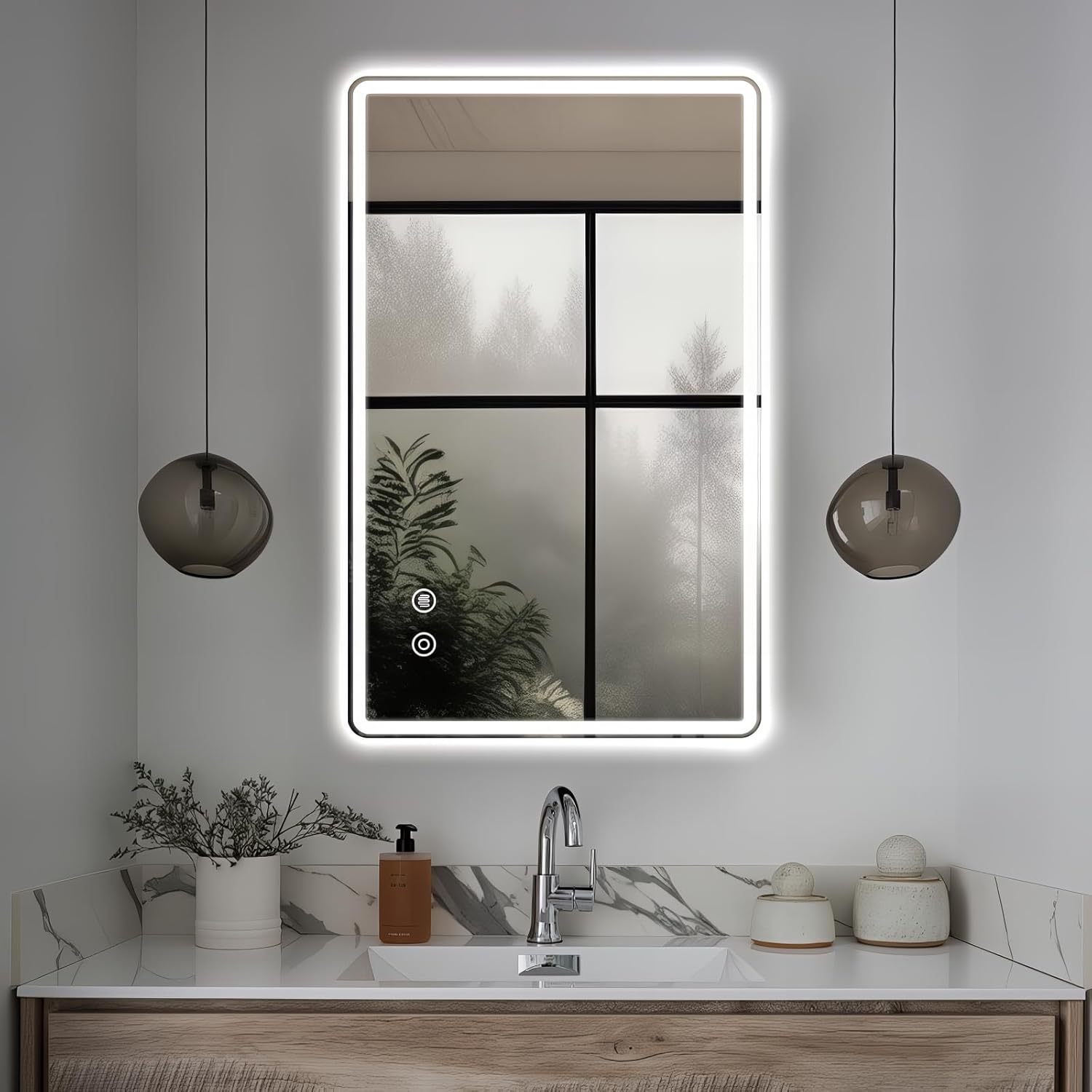 Rounded Rectangle - Front backlit
