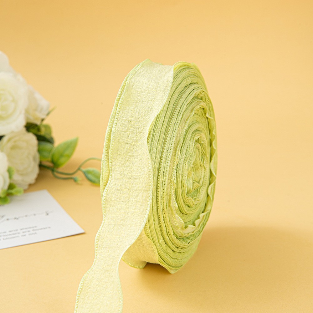 Vert Matcha-2,5 cm, 50 mètres par rouleau