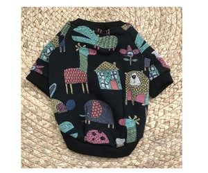 Sevimli desenler ile tasarımcı Pet giysi Pet giysi lüks köpek ve insan eşleştirme giysi - Product Image 4