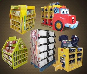 定制POS纸糖果展示架纸板糖果和糖果展示架 - Product Image 1