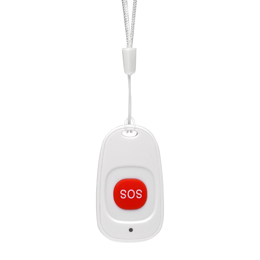 Bouton d'appel d'urgence SOS sans fil RC10white
