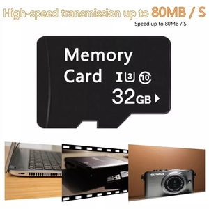 Commercio all'ingrosso ad alta velocità schede di memoria SD 8 16 32 64 128 GB classe 10 TF memoria Video per la registrazione Video della fotocamera DVR - Product Image 4