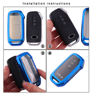 Araba anahtarı durum için KIA EV6 K5 7 düğmeler anahtar kabukları TPU koruyucu kapak - Product Image 6