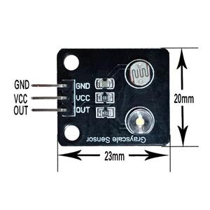 Photosensitive resistor <strong>Light</strong> <strong>Sensor</strong> Analog Grayscale <strong>Sensor</strong> Electronic Board Line finder tracking module For DIY - Product Image 5