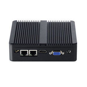 Sharerdp Mini <strong>Desktop</strong> PC <strong>Computer</strong> J4125 J4105 Quad-core CPU Processor 8GB RAM Integrated Fanless DDR4 12V with <strong>2</strong> <strong>Nic</strong> EU AU Plugs - Product Image 1