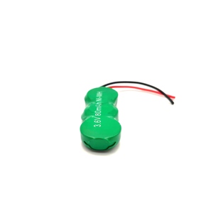 Şarj edilebilir Ni-MH nimh 3S1P 1.2V 2.4V 3.6V 80mAh pil için oyuncak - Product Image 4