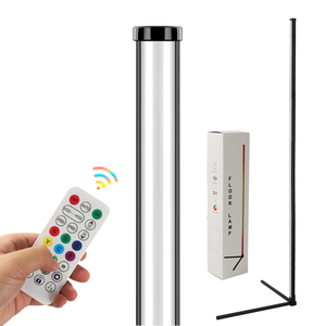 Özel RGB LED zemin lambası renkli sihirli atmosfer köşe ışıkları oturma odası oyunu için kontrol ile - Product Image 3