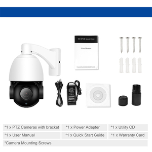 Plug และ Play การทำงานกับ Hik NVR Auto ติดตาม IMX335 CMOS 5MP/6MP 20X Ip กล้อง Ptz,พร้อมไมโครโฟนในตัว - Product Image 2