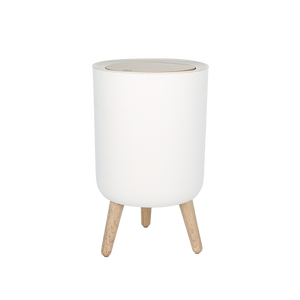 现代风格7L室内垃圾桶聚丙烯废旧容器，三脚和浴室厨房用压环 - Product Image 1