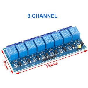 オプトカプラーリレー出力付き5V12V24Vリレーモジュール12 4 6 816ウェイリレーモジュールPLCオートメーション機器制御 - Product Image 2