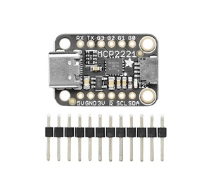 4471 MCP2221A Breakout-strumenti di sviluppo dell'interfaccia General Purpose USB a GPIO ADC I2C