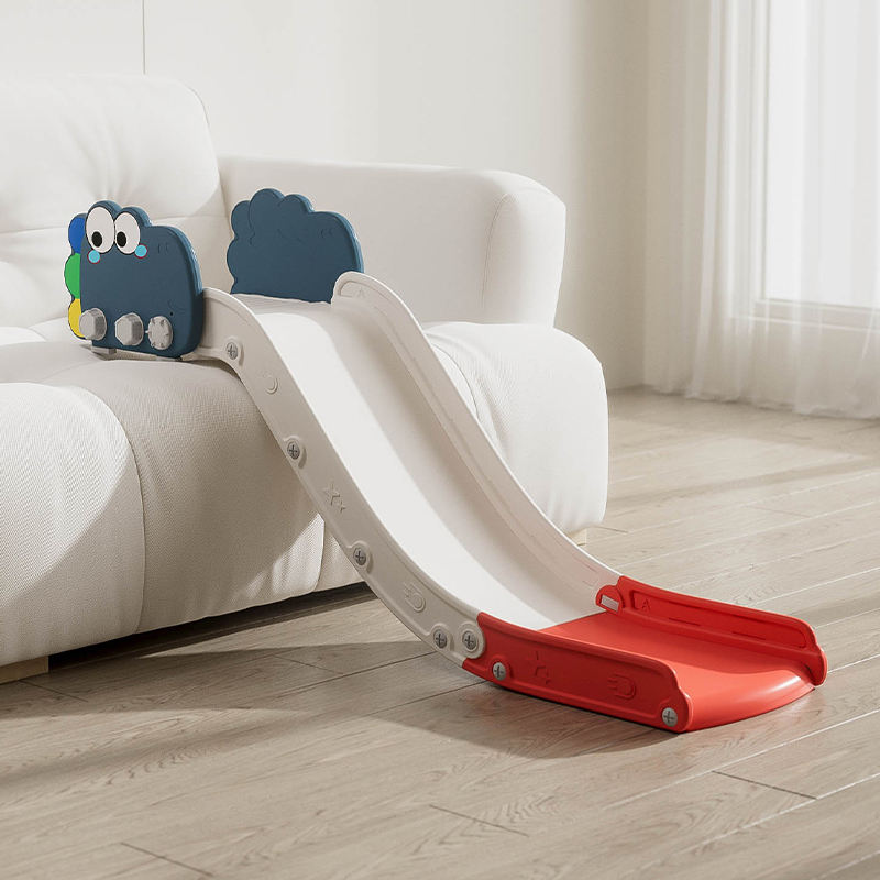 Blue-red dinosaur shape