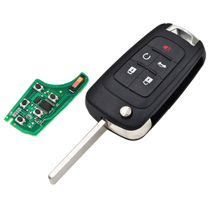 Chevrolet Cruze Aveo Orlando Trax 315MHz/433MHz、46チップHU100 balde用の2/3/4/5ボタン折りたたみ式リモートキー - Product Image 3