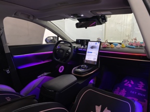 For Toyota Bz3 Color RGB Dynamic Interior Lights Wireless Application Control Environment Atmospheric Automotive LED Light Kit - Product Image 4