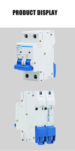 <span class=keywords><strong>Chint</strong></span>-interruptor de circuito DC, interruptor de seguridad MCB Solar fotovoltaico, protección de NB1-63DC, 1P/2P/3P/4P, venta al por mayor