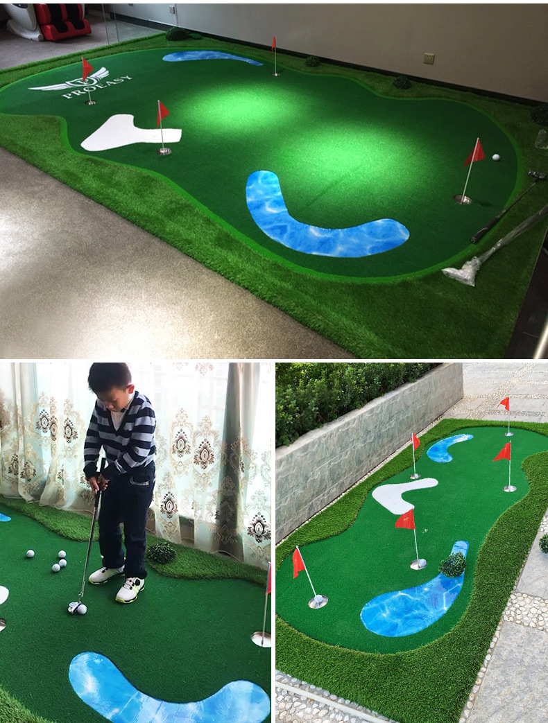 PGM GL020 custom backyard indoor mini golf turf putting green home