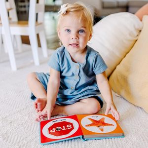 Poke Dot Board <strong>Book</strong> Printing First Words Shapes Cardboard <strong>Book</strong> with Hole Learning <strong>Book</strong> for Baby