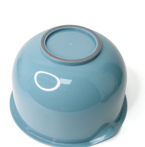 3 cái Hiện đại chất lượng cao bầu trời màu xanh nhựa phục vụ bát đặt 2.5/2/1.5L Công suất Stackable nhà bếp salad trộn Home Đảng carton - Product Image 5