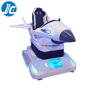 JC-Intelligent Simulator Shooting Game Machine giochi a gettoni Arcade 9D Flight VR Plane Simulator - Product Image 5