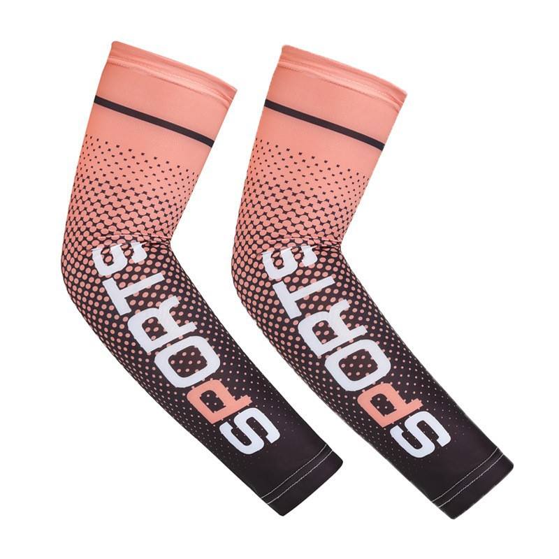 ปลอกแขนสีส้มน้ำแข็ง