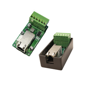 Wiegand signal to Ethernet TCP/IP Transmission signal Data Converter with LED and Buzzer <strong>Input</strong> for Access Control and IOT