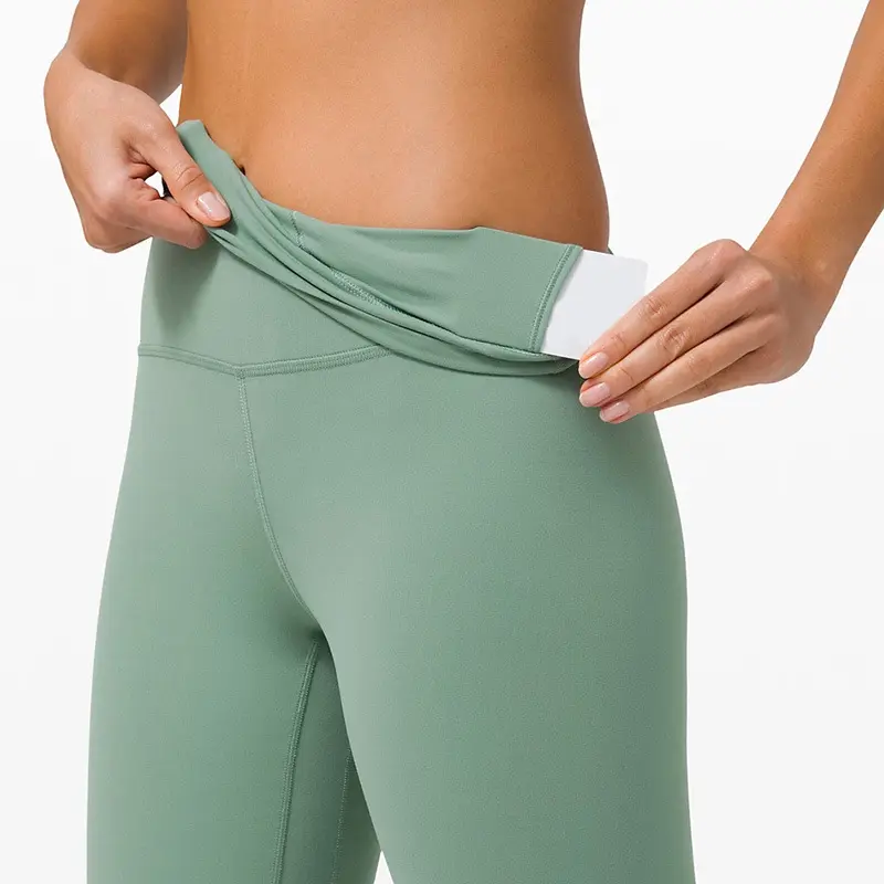 Leggings taille haute doux pour femmes pantalon de yoga contrôle du ventre taille haute pantalon de yoga personnalisé pour le levage des fesses