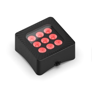 IP65 Mini 9x10W Rgbwauv LED açık kablosuz akülü par ışık Dj düğün ışıkları - Product Image 2