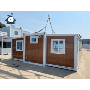 全浴室澳大利亚可扩展集装箱屋自制办公室制造20英尺可扩展预制集装箱屋