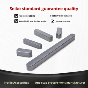 45 çelik GB1096 düz anahtar Pin çinko kaplama demir kafa kare anahtar şerit mil Pin ekle Pin konumlandırma kama anahtar şerit kama - Product Image 2