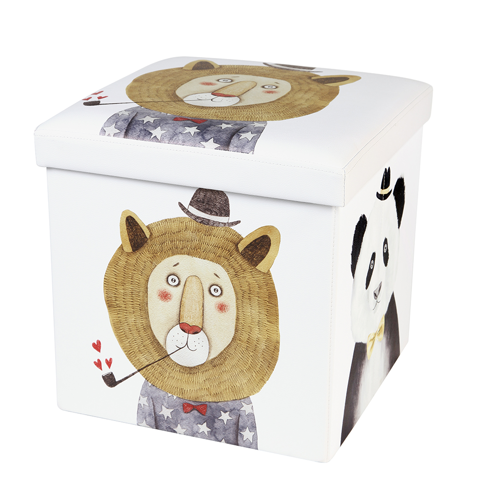 leather storage ottoman and foldable stool dream deer new counter ottoman livingroom high quality ottoman