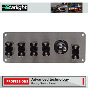 Carbon Ignition Switch Panel 12V LED <strong>Push</strong> <strong>Button</strong> <strong>Start</strong> for Truck RV Race Cars Easy <strong>Install</strong> - Product Image 5