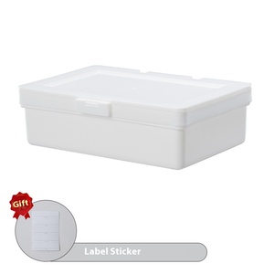XJH大容量多功能台式塑料盒家用家庭药盒文具盒带分隔器 - Product Image 6