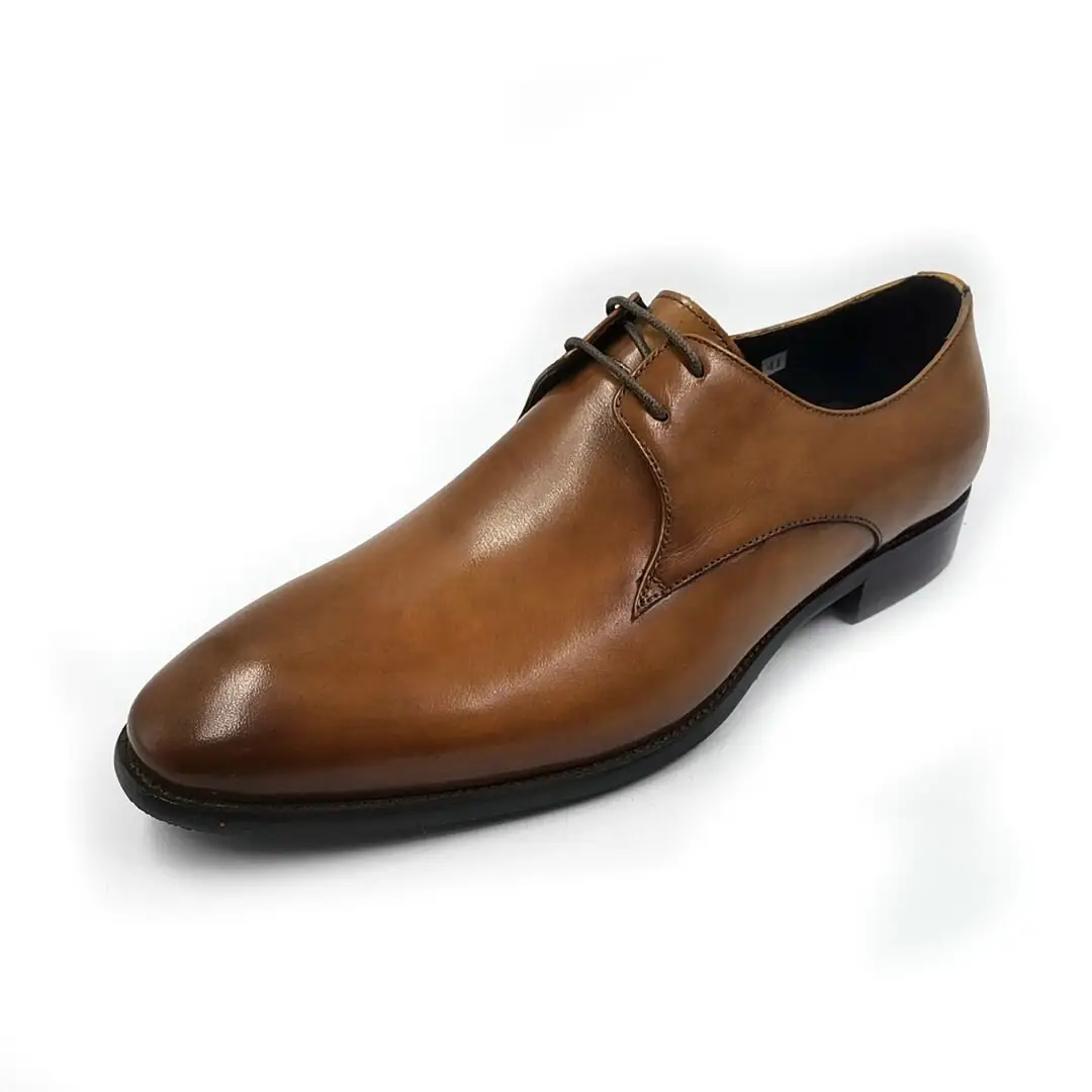 Dreamy Stark-zapatos de vestir de cuero genuino para hombre, calzado informal con cordones, cómodo y suave, personalizado, para boda, oficina y negocios