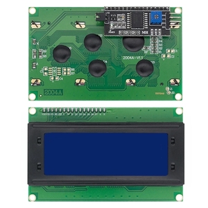 LCD2004 I2C 2004 20x4 2004A Blauer/grüner Bildschirm HD44780 Zeichen LCD/mit seriellem IIC/I2C-Schnittstellenadaptermodul für Arduino
