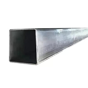 Tubulação quadrada soldada padrão 25*50mm do quadrado & retangular pretos do EN do aço carbono para a construção