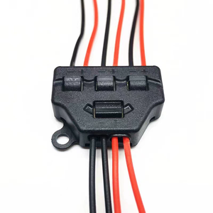 LED特殊ドライブリアDC電源並列スプリッタプッシュ1入力3ワイヤーコネクタ1入力6出力プラグインスプリッタコネクタ - Product Image 3