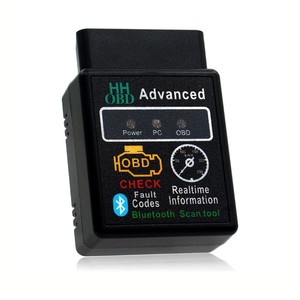 V2.1 HHOBD高级ELM327 BT OBDII检查故障代码擦除故障HH OBD2 V2.1安卓操作系统代码扫描仪 - Product Image 1