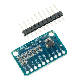 10 pezzi 16 Bit I2C ADS1115 modulo ADC 4 canali con amplificatore Pro guadagno RPi - Product Image 3