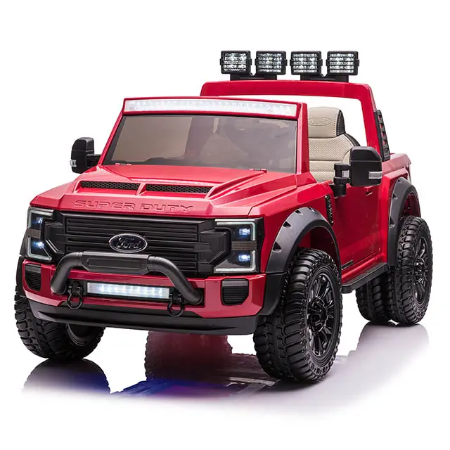 2023 ford super duty licença carro, crianças, passeio no suv com controle remoto 24v, grande buggy, bateria de carro de brinquedo