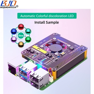 38V-57V DC-Eingang POE-Hut 40PIN GPIO 5V 5A 25W Ausgang mit Lüfter unterstützung Offizielles Gehäuse für Raspberry Pi 5 - Product Image 5