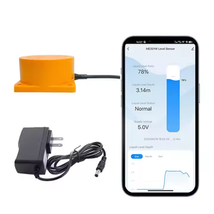 Mobile Tuya App Ultrasonic Wireless Water Fuel Smartphone Full Water Alarm <strong>System</strong> <strong>Controller</strong> Water Level Sensor - Product Image 2