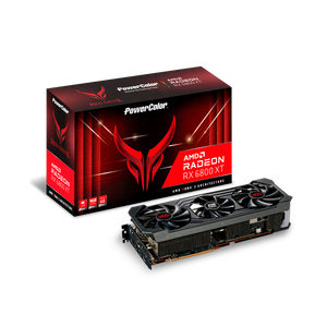 แบรนด์ใหม่สำหรับ PowerColor AXRX 6800XT ปีศาจแดง16GBD6-3DHEOC กราฟิกการ์ดระดับไฮเอนด์สำหรับการเล่นเกมเดสก์ท็อป Radeon AMD RX6800 - Product Image 1