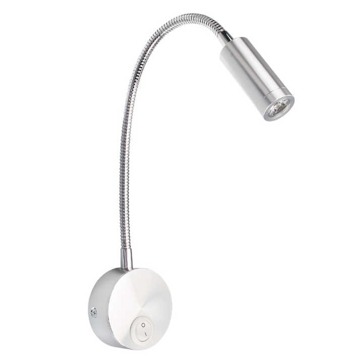 Led RV Reading Light Modern Interior12V24V Flexible Gooseneck Spotlight for RV Trailer Caravan Boat Wall Surface Mounted Lamp