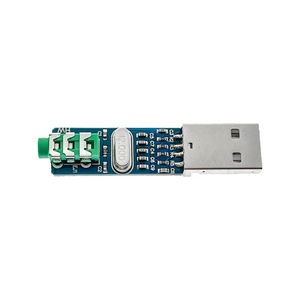 Mini-USB Mini-DAC Entschlüsselungstafel PCM2704 Tonkarte analoge Stromversorgung 5 V Stromversorgung - Product Image 3