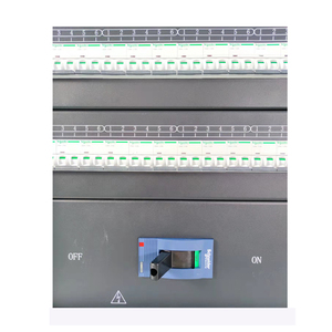 Distribuidor de energía trifásico Socapex 400amp Caja de distribución de suministro eléctrico portátil Material de cobre 32a Salida de interruptor