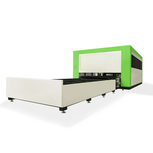 Macchina automatica per il taglio Laser in fibra di carico 1530 3015 tipo CNC con fonte di energia IPG o Raycus - Product Image 5