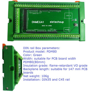 ABD1A01 DIN Rail Mount Screw Terminal Block Adapter Module for <strong>Arduino</strong> <strong>Uno</strong>/mega2560/nano/Pro <strong>Mini</strong> Board - Product Image 3